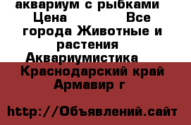 аквариум с рыбками › Цена ­ 15 000 - Все города Животные и растения » Аквариумистика   . Краснодарский край,Армавир г.